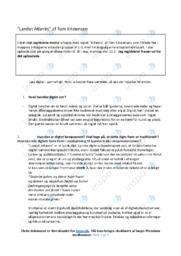 Landet Atlantis | Analyse | Tom Kristensen