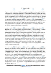 Noget | Analyse | H.C. Andersen