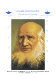 Oplysning | Analyse | Nikolai Frederik Severinsen Grundtvig