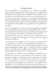 Nytårstale | Noter Analyse | Tessa