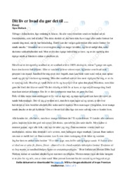 Dit liv er hvad du gør det til | Dansk Essay