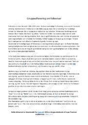 Folkeviser | Analyse | Dansk Aflevering