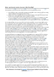 Kan man drikke fornuftigt | Dansk Skrive Øvelse