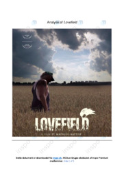 Lovefield | Analyse | Mathieu Ratthe