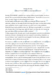 To Kvinder | Analyse | Gunnhild Øyehaug