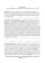 Hundelufteren | Analyse | Jens Blendstrup