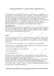 ‘Ved frokosten’ | Digtanalyse