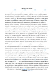 Døden i litteraturen | Analyse | Birgitte Tindbæk