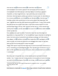 Fake news | Dansk Essay
