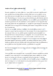 Lars Løkkes nytårstale 2017 | Analyse