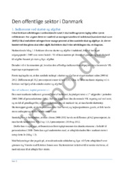 Den offentlige sektor i Danmark | Samfundsfag