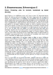 Hansen Møbler AS | Erhvervsret | Noter