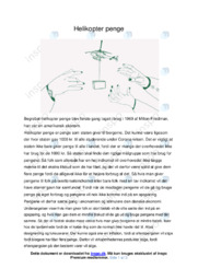 Helikopter penge | IØ opgave