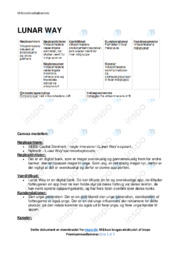 Lunar way | Business model canvas