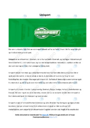 Unisport | Analyse