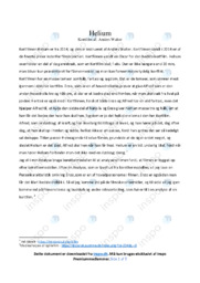 Helium | Analyse | Anders Walter