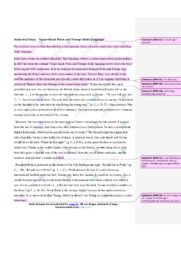 ‘Upper Hand- Putin and Trump’s Body Language’ | Analytical essay