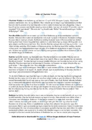 ‘Biller’ | Novelleanalyse