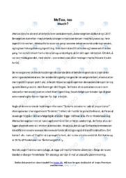 #Metoo | Dansk Essay