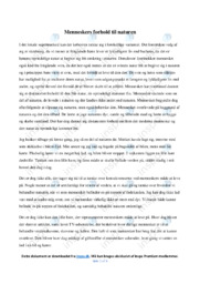Forhold til naturen | Dansk Essay