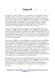 Geggo.dk | Bloganalyse