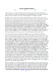 ‘Sildigopvaagnen’ | Novelleanalyse