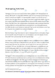 De frigjorte | Analyse | John Nehm