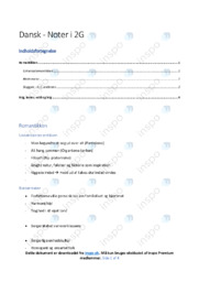 Romantikken & Krig, terror, vold og krig | Noter Dansk