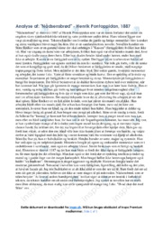 ‘Nådsensbrød’ | Analyse