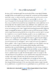Finde kærligheden | Dansk Essay