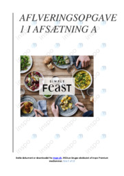 Simple Feast | Afsætning