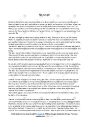 ‘No Angel’ | Analytical essay