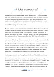 Joe Biden’s acceptance speech 2020 | Analytical essay