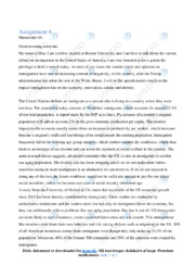 Immigration Debate | Speech