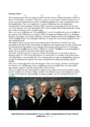 The Founding Fathers | Essay