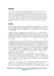 ‘The curious incident of the dog’ | Analytical essay