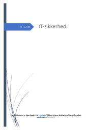 IT-sikkerhed | Kommunikation og IT