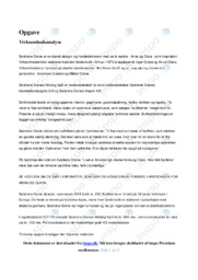 Søstrene Grene | Virksomhedsanalyse