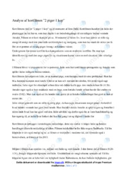 2 piger 1 kop | Analyse | Jens Dahl