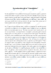 Glansbilleder | Analyse | Martha Christensen