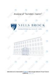 Kvinden i baren | Analyse | Naja Marie Aidt