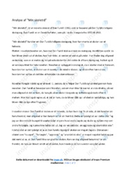 Min skoletid | Analyse | Dan Turèll