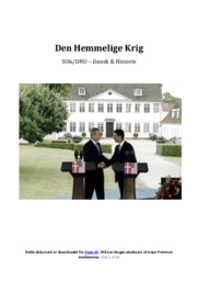 Den Hemmelige Krig | DHO