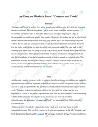 ‘Compass and Torch’ | Analytical essay