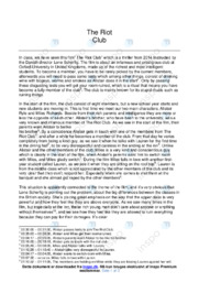 ‘The Riot Club’ | Analytical essay