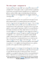 ‘The other couple’ | Analytical essay