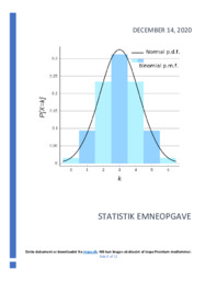 Statistik | Emneopgave