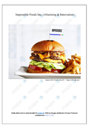 Impossible Foods Inc | SOP