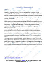 Convenience markedsanalyse | Afsætning | Noter