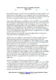 Ond i sulet | Noter Analyse | Naja Aidt